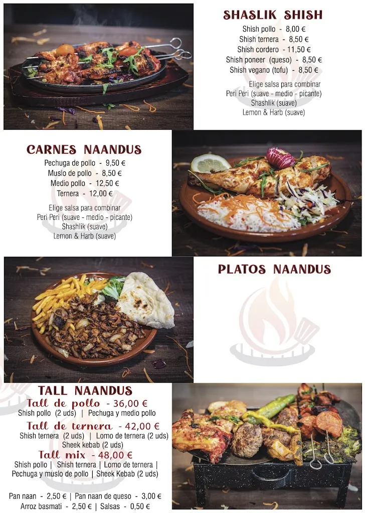 Menu_Naandus Fusión Grill House_Almuñécar_image_2