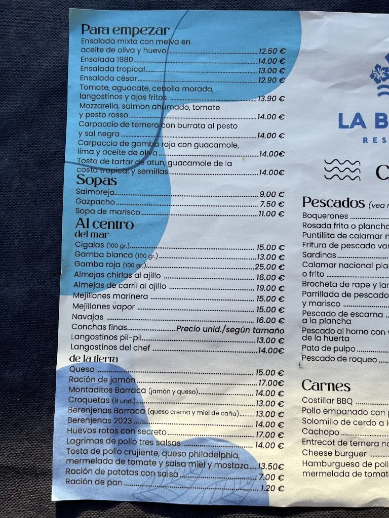 Menu_Restaurante La Barraca - Cantarriján_Almuñécar_image_4