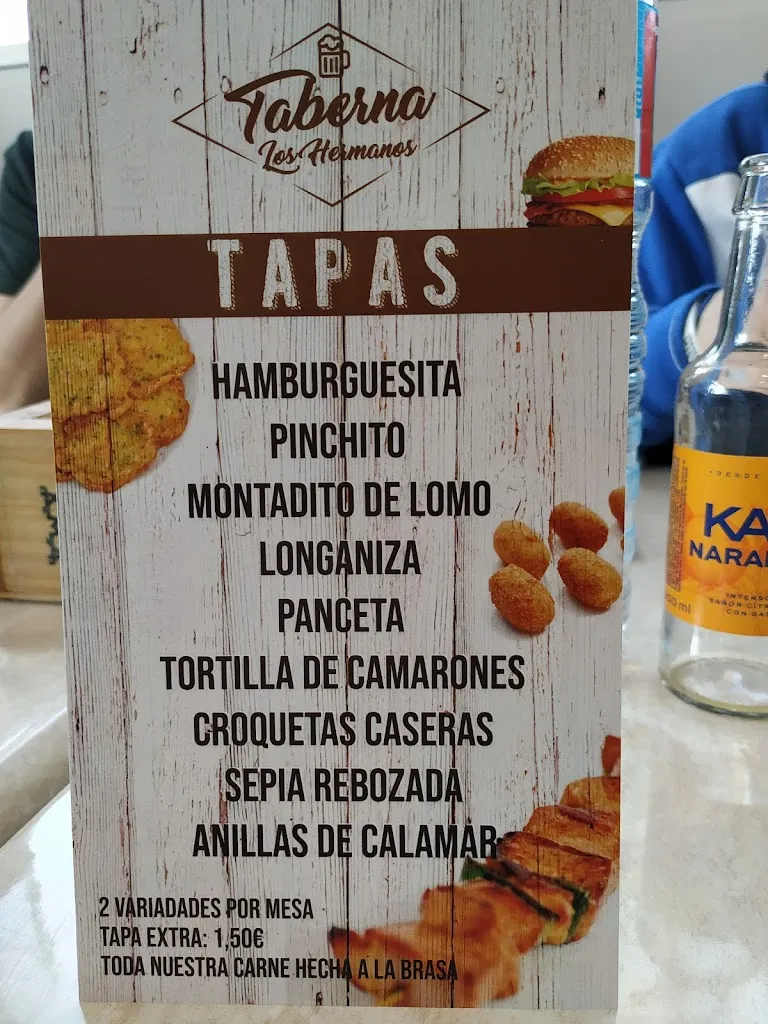 Menu_Taberna Los hermanos_Cájar_image_4