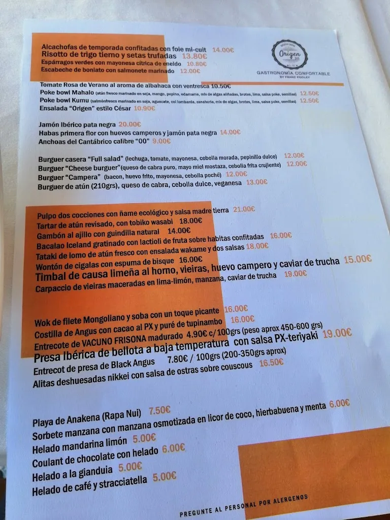 Menu_Restaurante Origen_Cájar_image_1