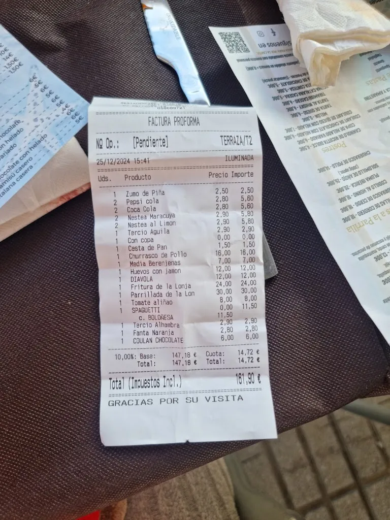 Fátima_Restaurante La Lonja Atarfe_Atarfe_review