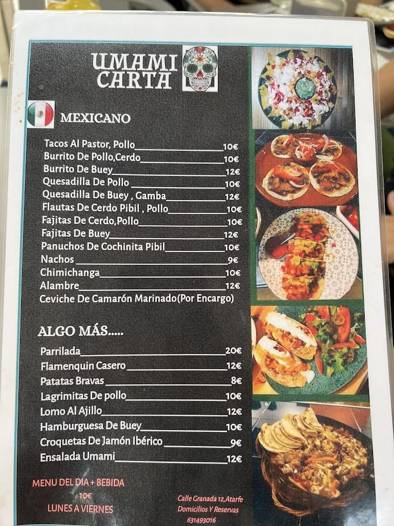 Menu_Umami Mexican Gourmet_Atarfe_image_4