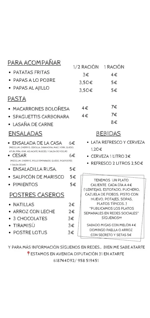 Menu_Bienmesabe Atarfe_Atarfe_image_2