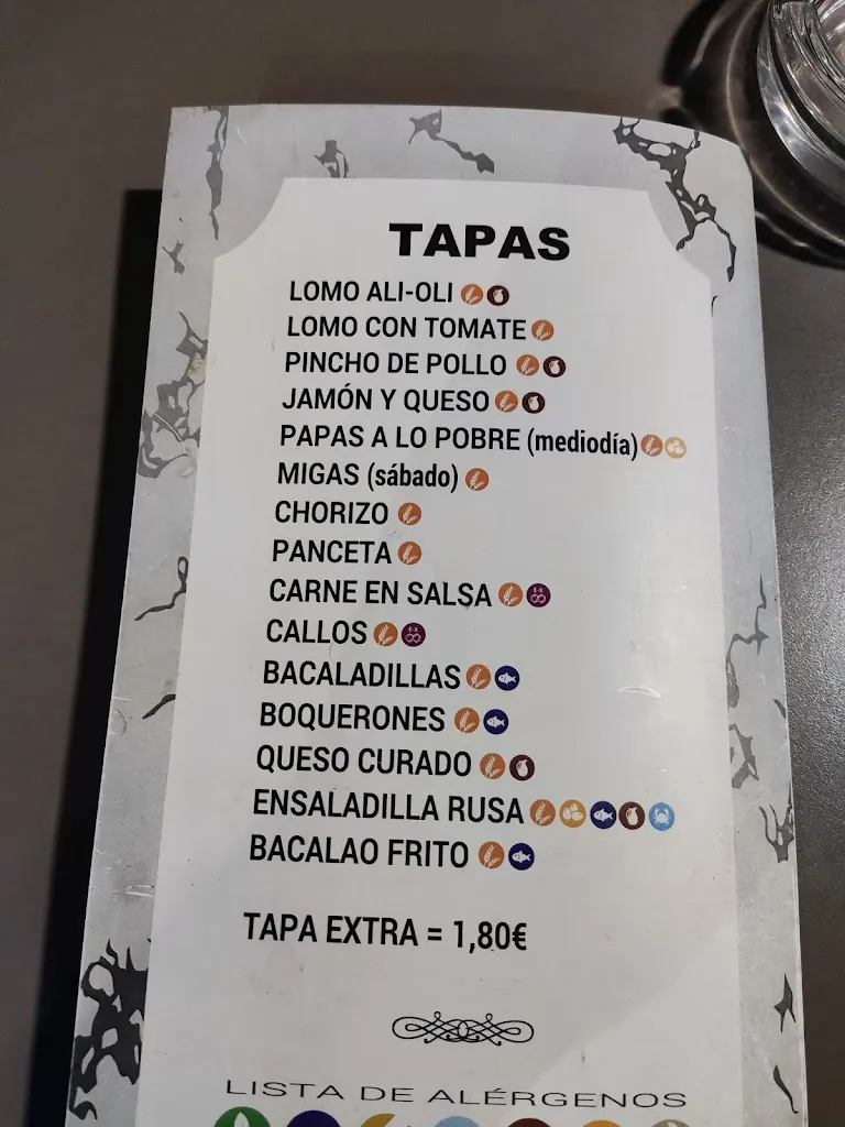 Menu_Bar La Estela_Atarfe_image_1