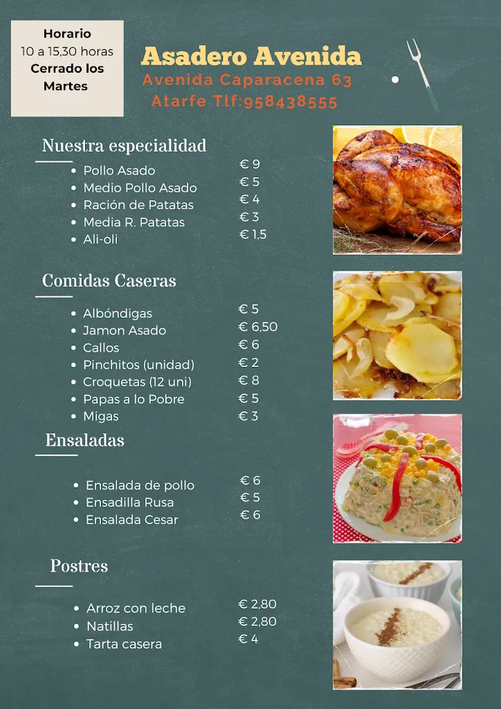 Menu_Asadero Avenida_Atarfe_image_2