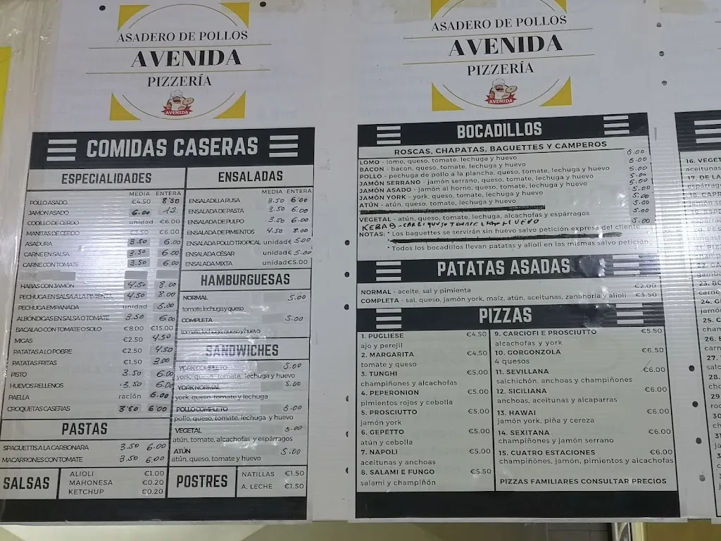 Menu_Asadero Avenida_Atarfe_image_3