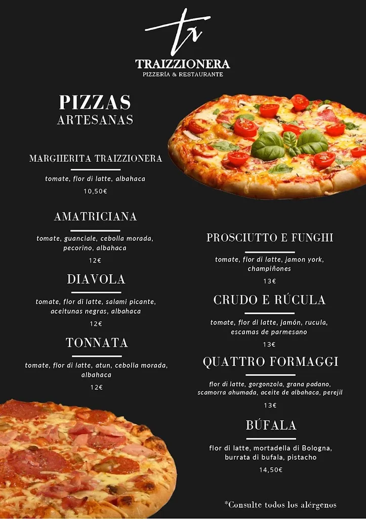 Menu_Pizzeria Traizzionera_Atarfe_image_1