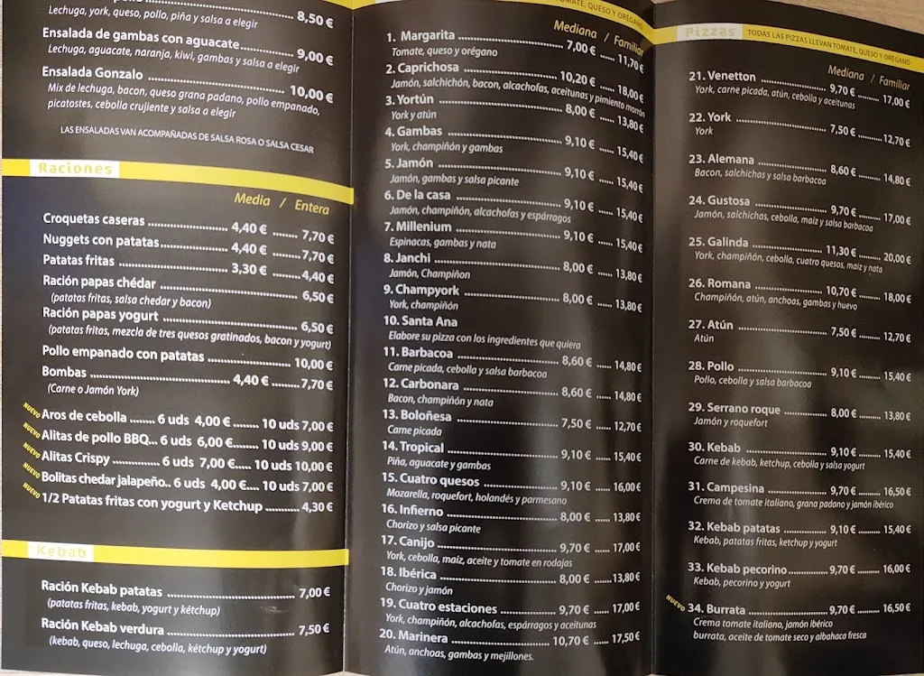 Menu_Pizzería Santa Ana_Atarfe_image_1