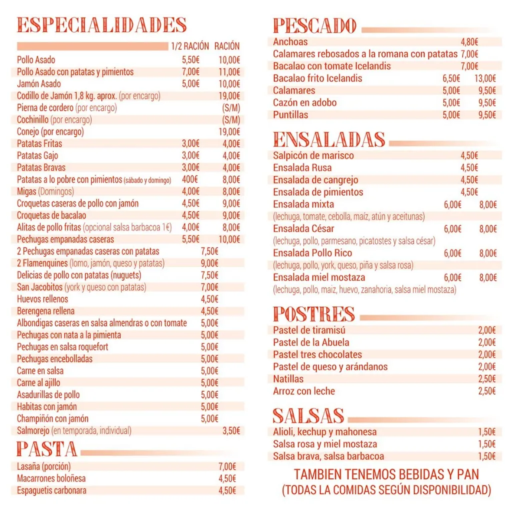 Menu_Pollo Rico Atarfe_Atarfe_image_1