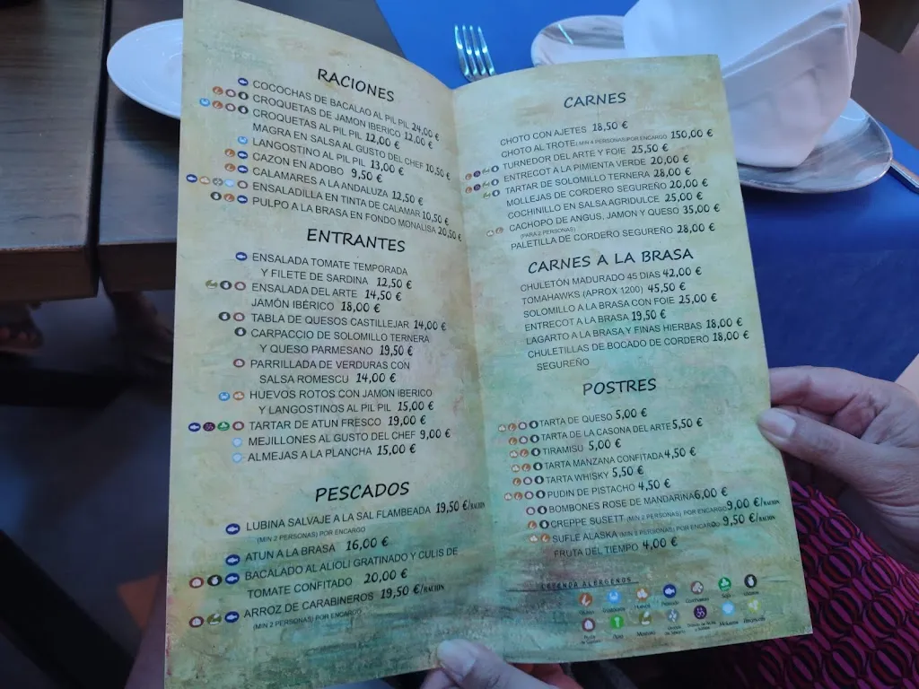 Menu_LA CASONA DEL ARTE_Castilléjar_image_1