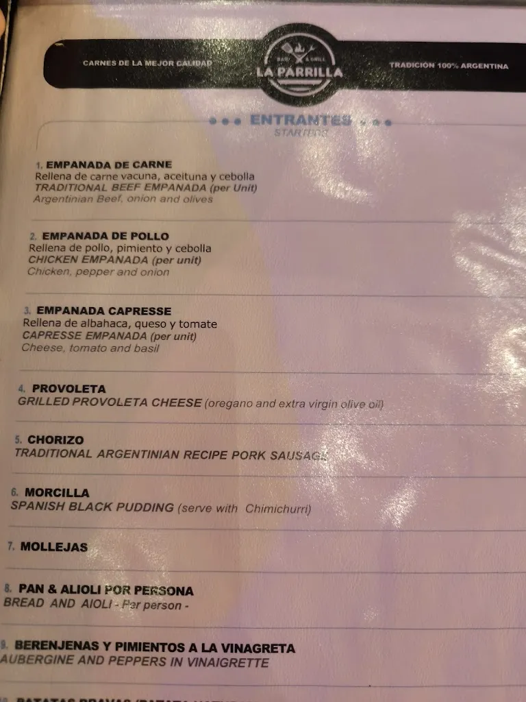 Menu_La Parrilla Bar & Grill_Cáñar_image_2