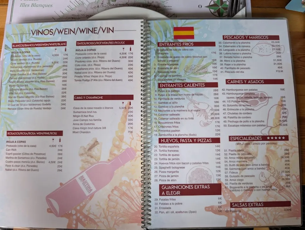 Menu_Restaurant Cala Martina_Cáñar_image_1