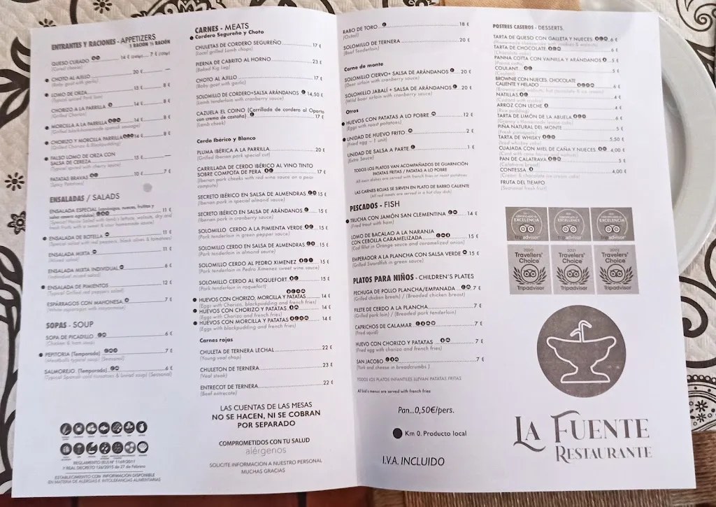 Menu_LA FUENTE_Castril_image_4