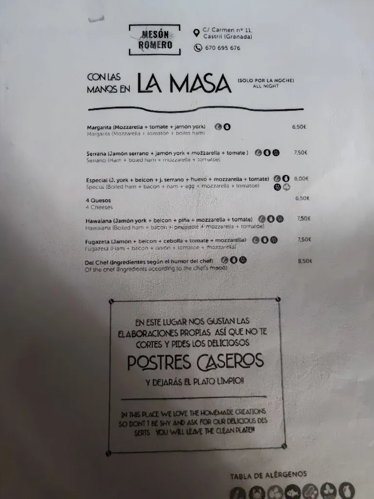 Menü_Meson Romero_Castril_Bild_2