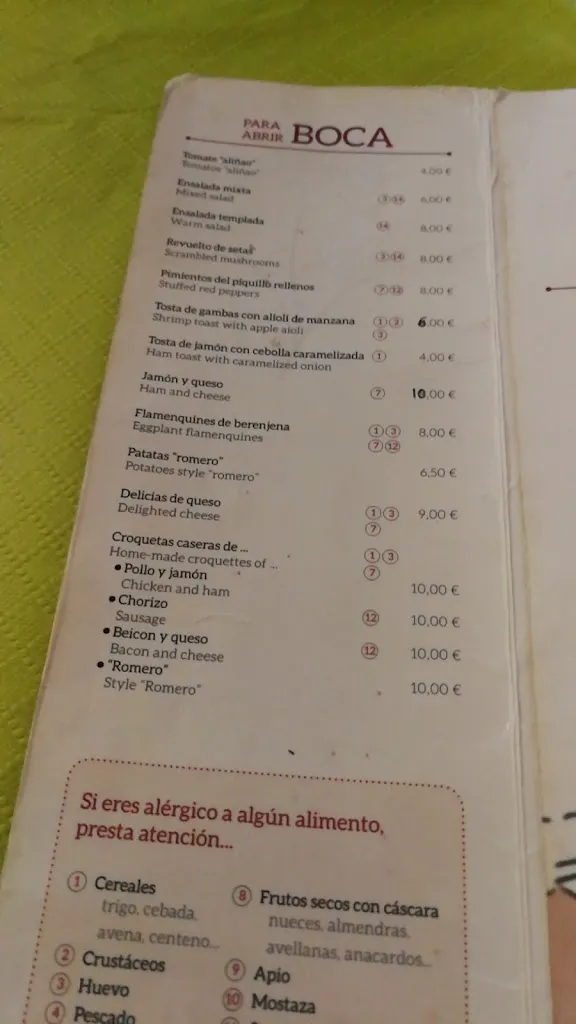 Menü_Meson Romero_Castril_Bild_4