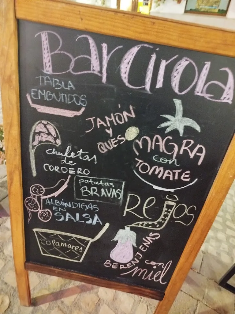 Menu_Cirola bar_Castril_image_2