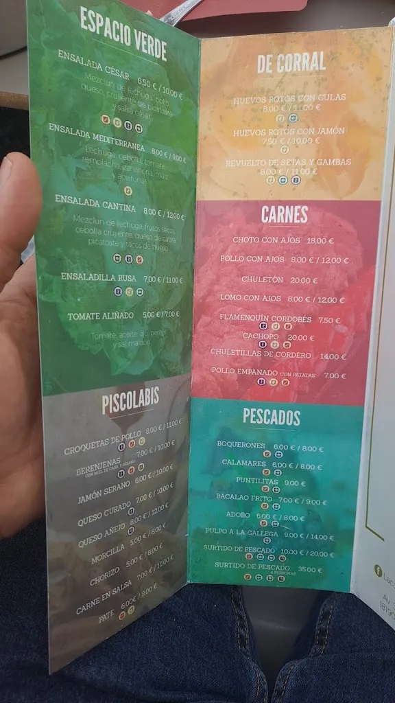 Menu_Restaurante, Bar La Cantina_Cenes de la Vega_image_1