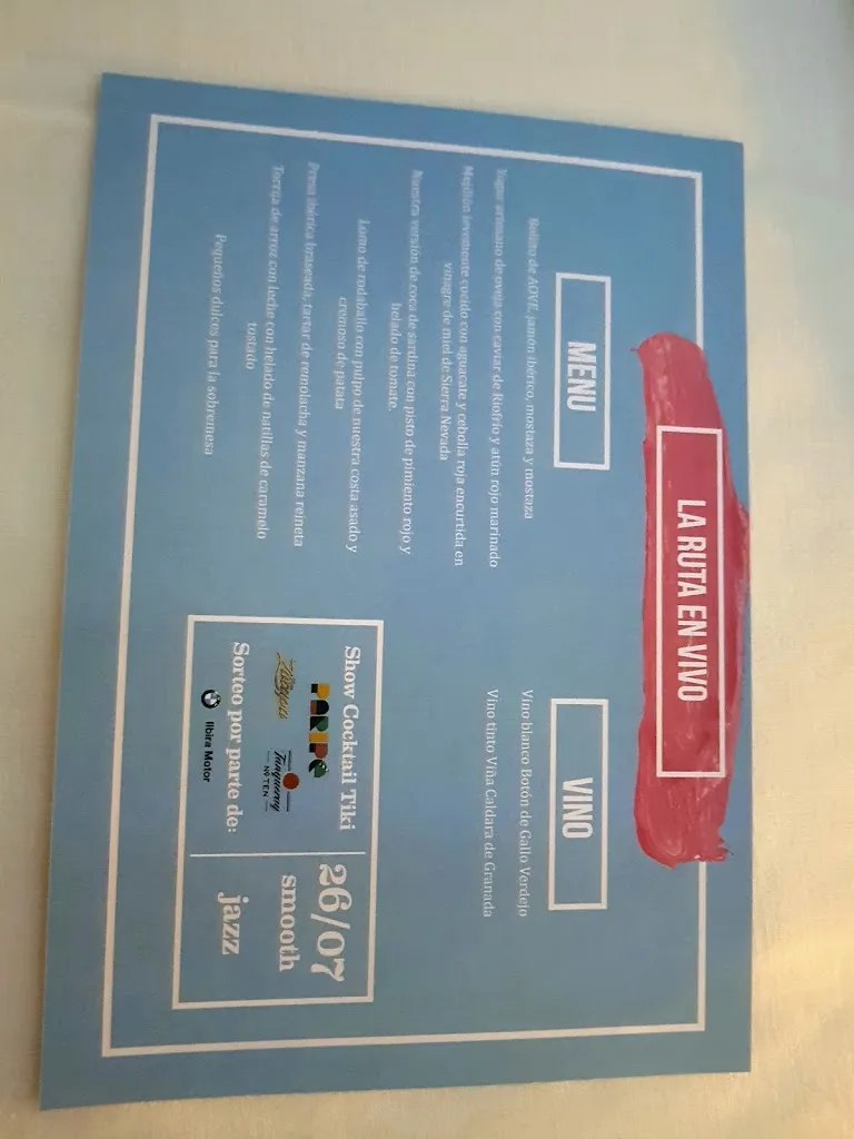 Menu_Restaurante Ruta del Veleta_Cenes de la Vega_immagine_4