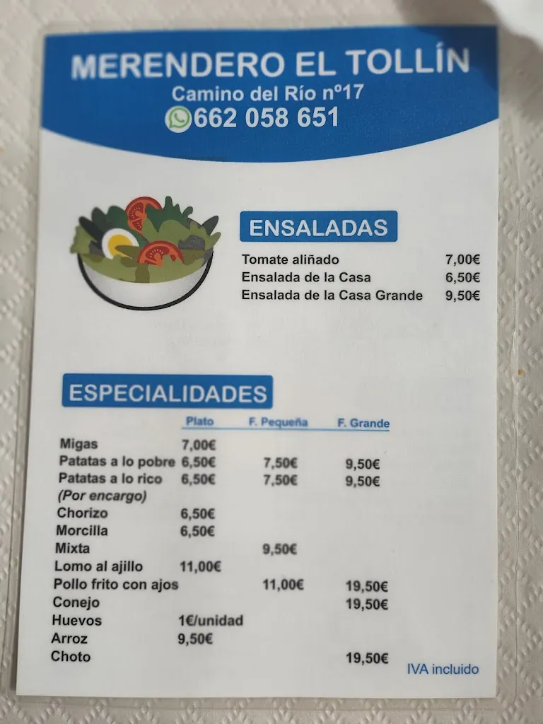 Menu_Merendero el tollin_Cenes de la Vega_image_4