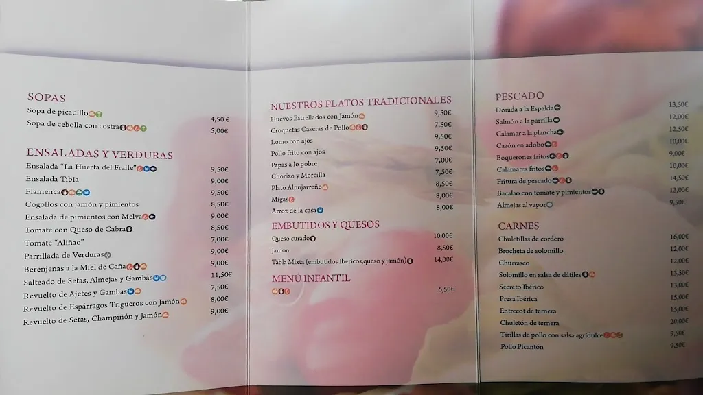 Menu_Huerta del Fraile_Cenes de la Vega_image_2