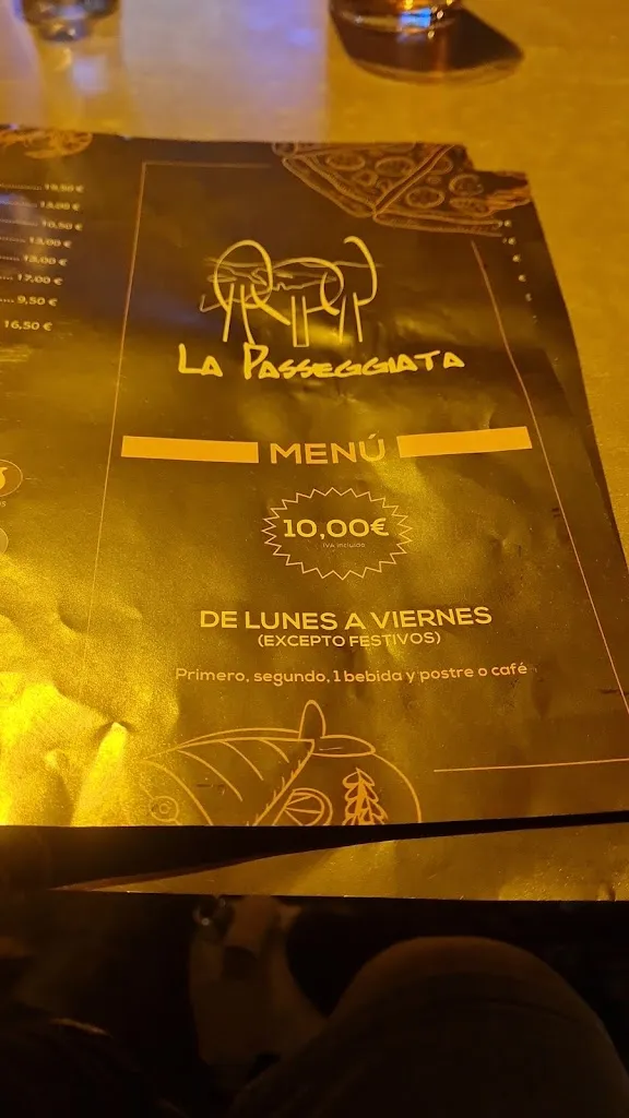 Menu_Rest. Pizzeria Passeggiata_Cenes de la Vega_image_2