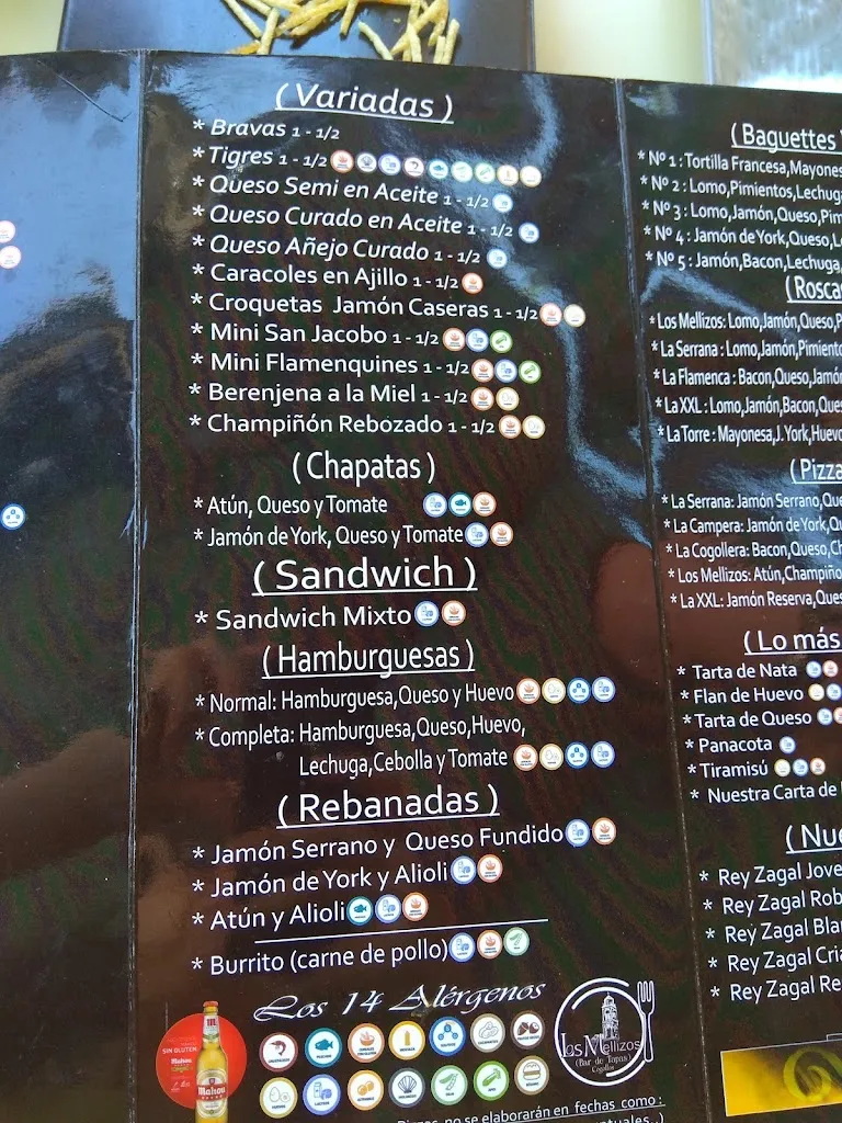 Menu_Los Mellizos Bar de Tapas_Cogollos de Guadix_image_1