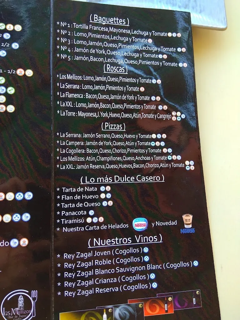 Menu_Los Mellizos Bar de Tapas_Cogollos de Guadix_image_2