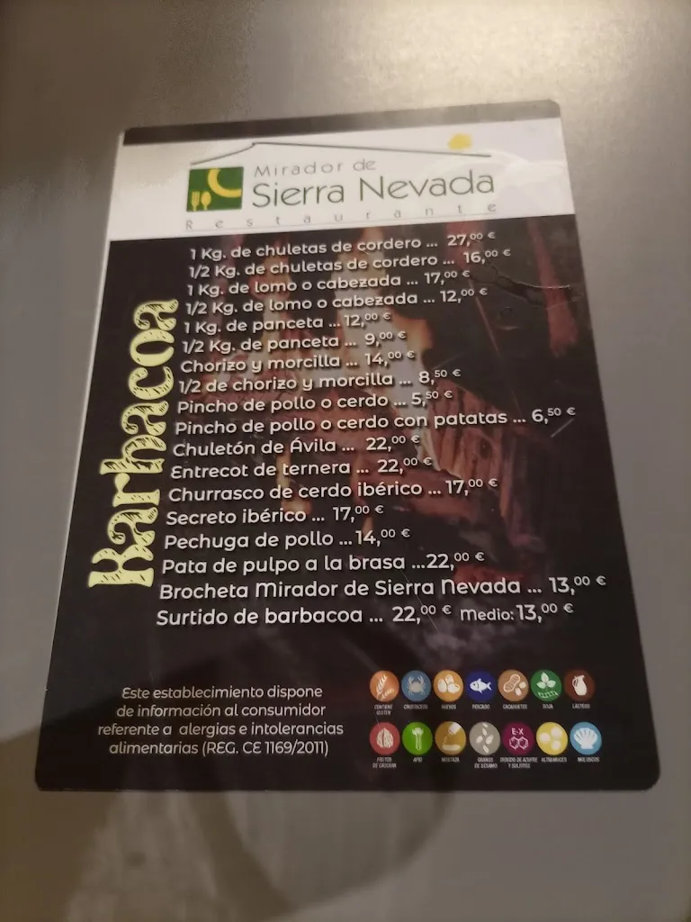 Menu_Restaurante Mirador Sierra Nevada_Cijuela_image_3