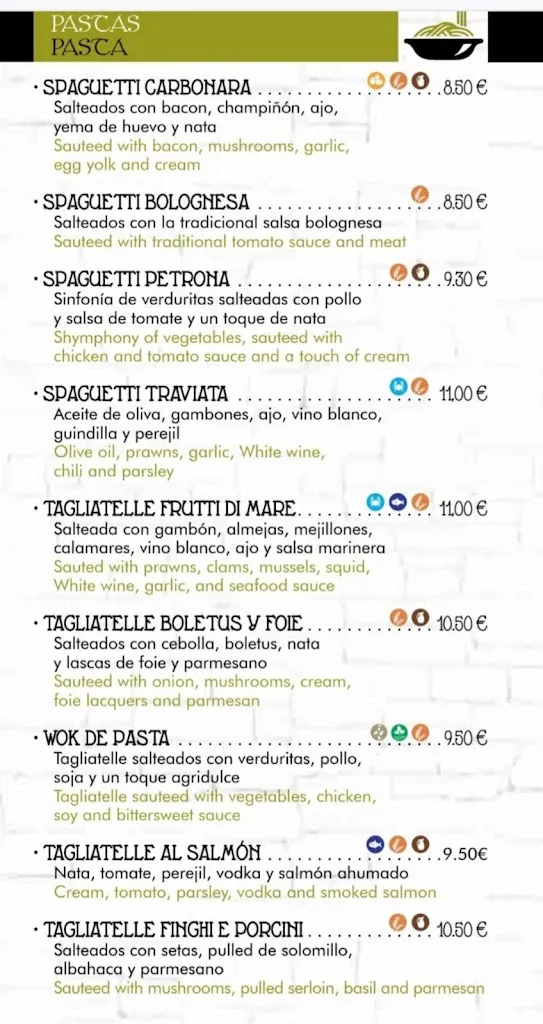 Menu_Ristorante Trastevere_Almoradí_image_1