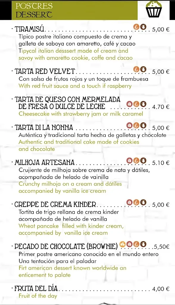 Menu_Ristorante Trastevere_Almoradí_image_4