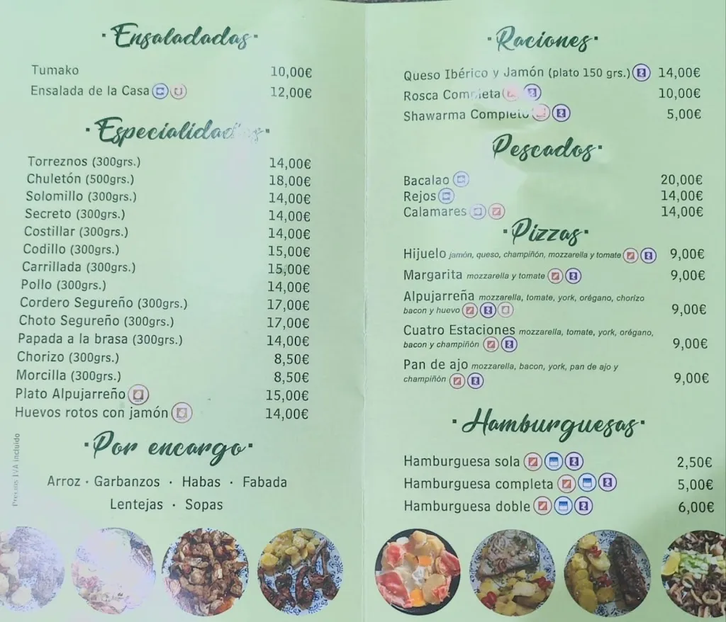 Menu_MESON EL HIJUELO_Chauchina_image_3