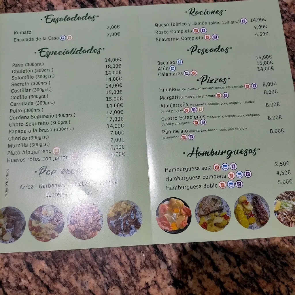 Menu_MESON EL HIJUELO_Chauchina_image_4