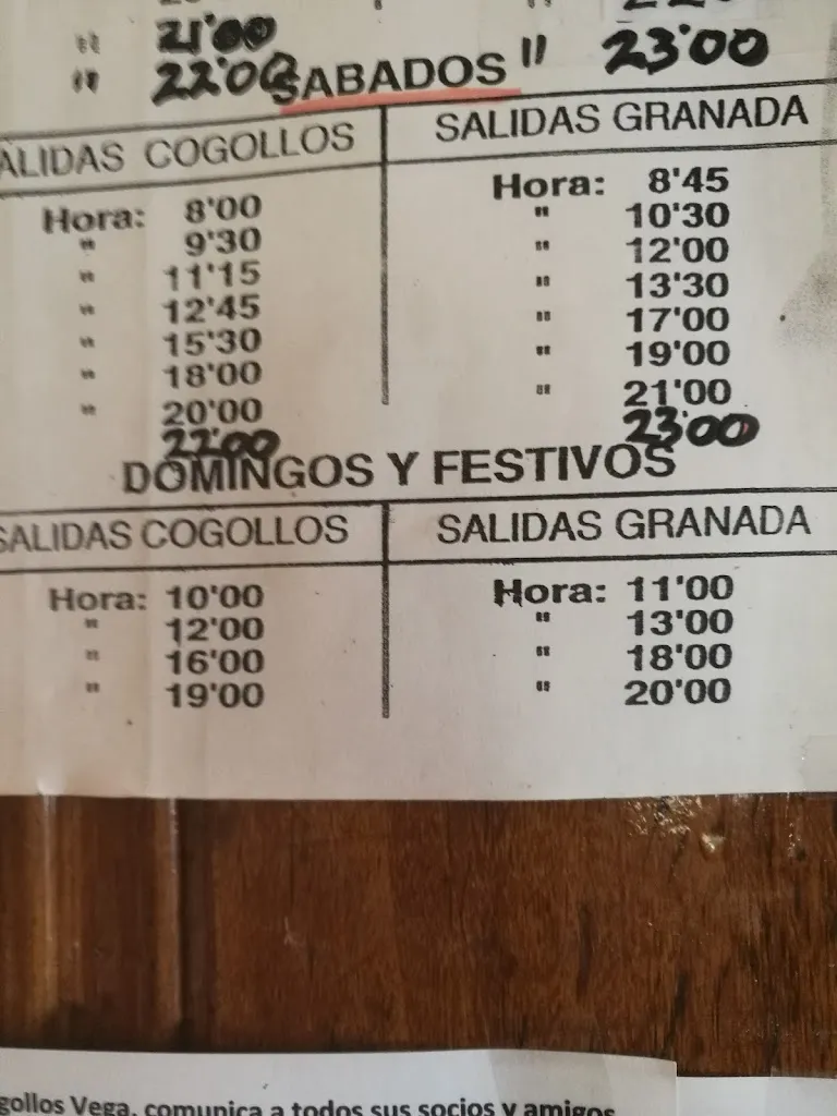 Menu_Cafe Bar Alba_Cogollos de la Vega_image_1