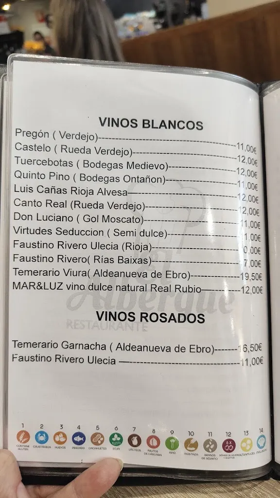 Menu_Restaurante El Albergue_Calahorra La_immagine_1