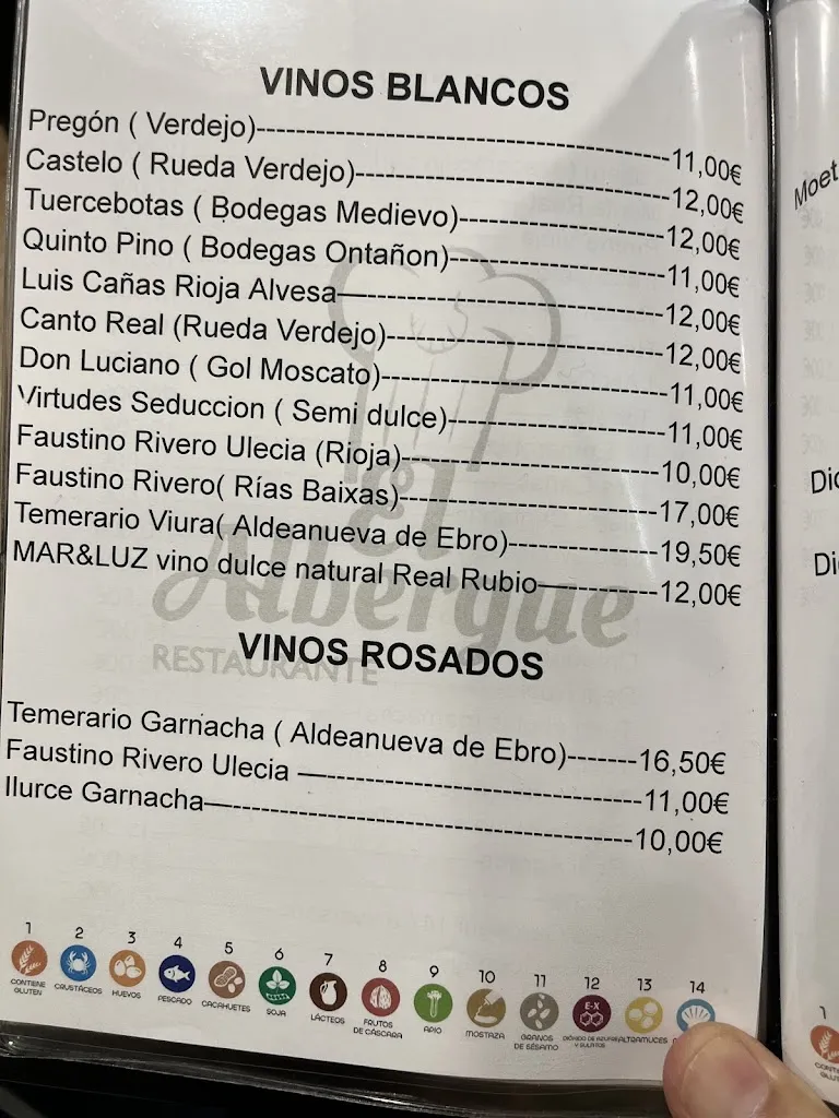 Menu_Restaurante El Albergue_Calahorra La_immagine_3