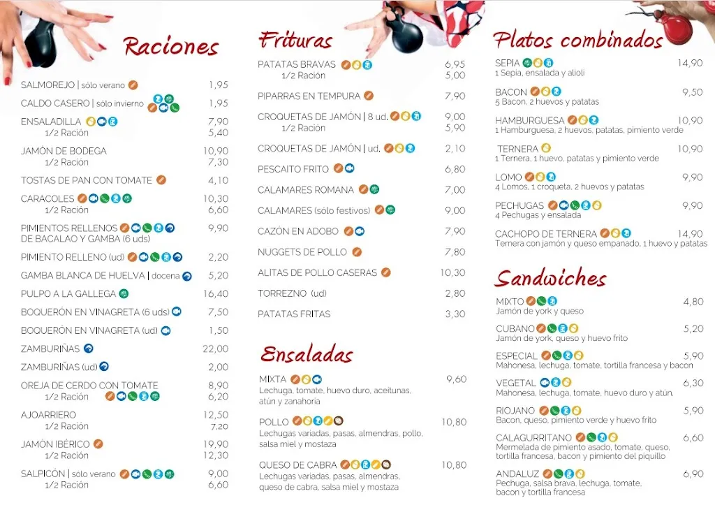 Menu_El Rincón Andaluz_Calahorra La_immagine_2