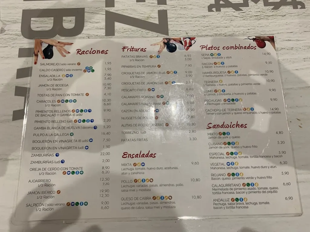 Menu_El Rincón Andaluz_Calahorra La_immagine_3