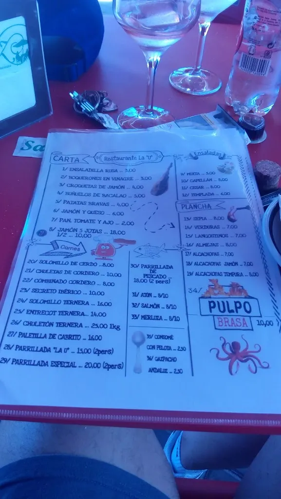 Menü_Restaurante la U_Almoradí_Bild_3