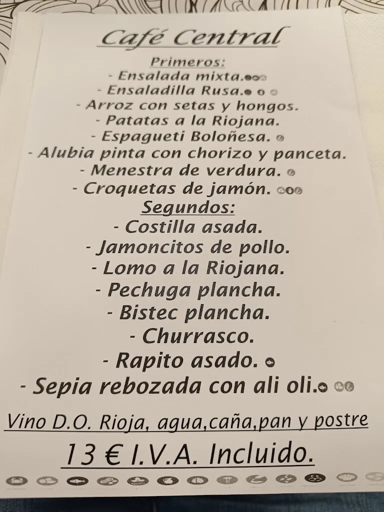 Menu_Café Central_Calahorra La_image_1