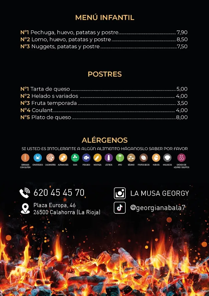 Menu_La Musa Giorgi_Calahorra La_immagine_2