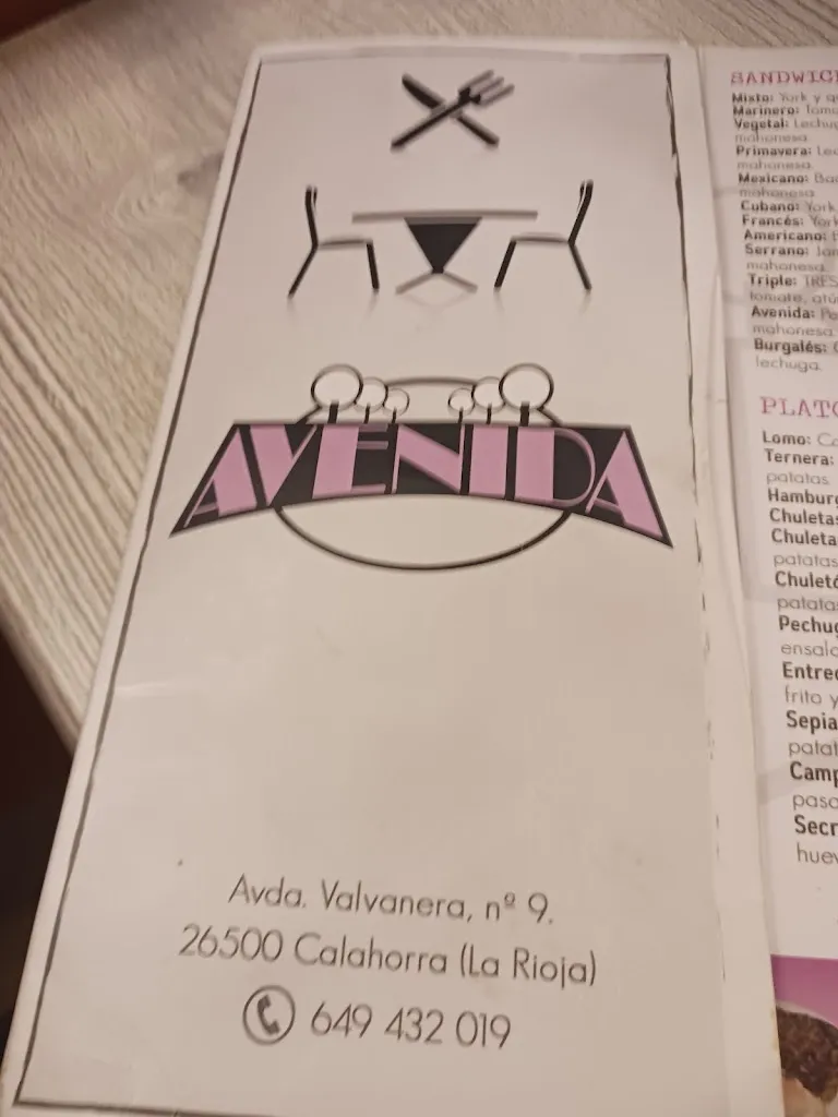 Menu_Bar Artesano Avenida Calahorra_Calahorra La_image_4