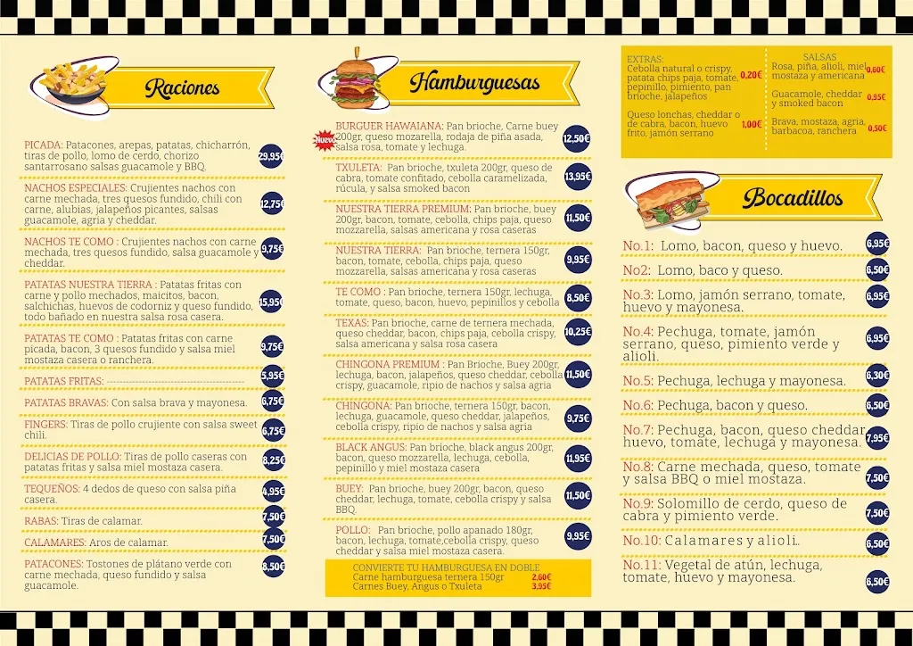 Menu_Te Como Diner - Burgerbar_Calahorra La_image_1