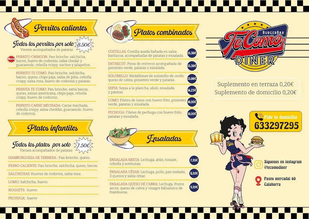 Menu_Te Como Diner - Burgerbar_Calahorra La_image_2