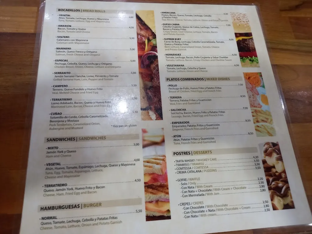 Menu_Cafetería-Cervecería Terratremo_Almoradí_image_1