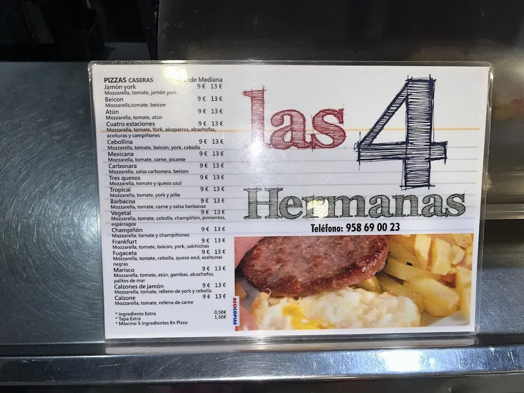 Menu_Las Cuatro Hermanas_Cortes y Graena_image_2