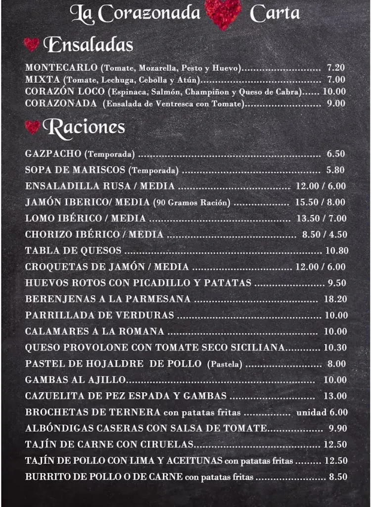 Menu_Restaurante La Corazonada_Darro_image_4