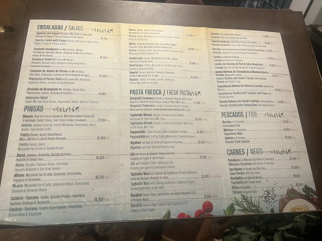 Menu_Ossobuco Ristorante Granada_Darro_image_2