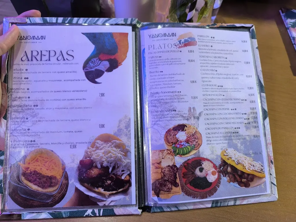 Menu_Yanomami Restobar_Churriana de la Vega_image_2