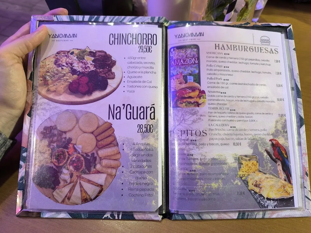 Menu_Yanomami Restobar_Churriana de la Vega_image_3