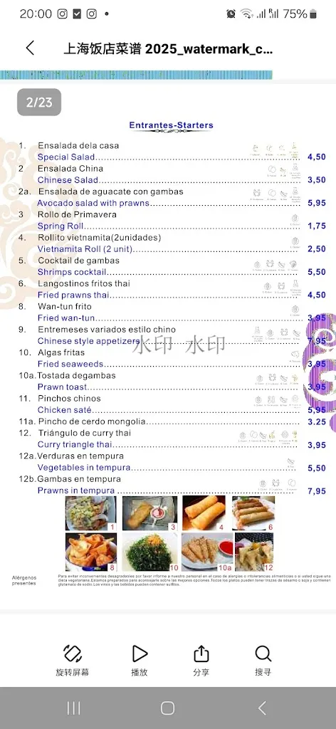 Menu_Shang Hai_Almoradí_immagine_3